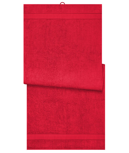Sauna Sheet - Orient-red