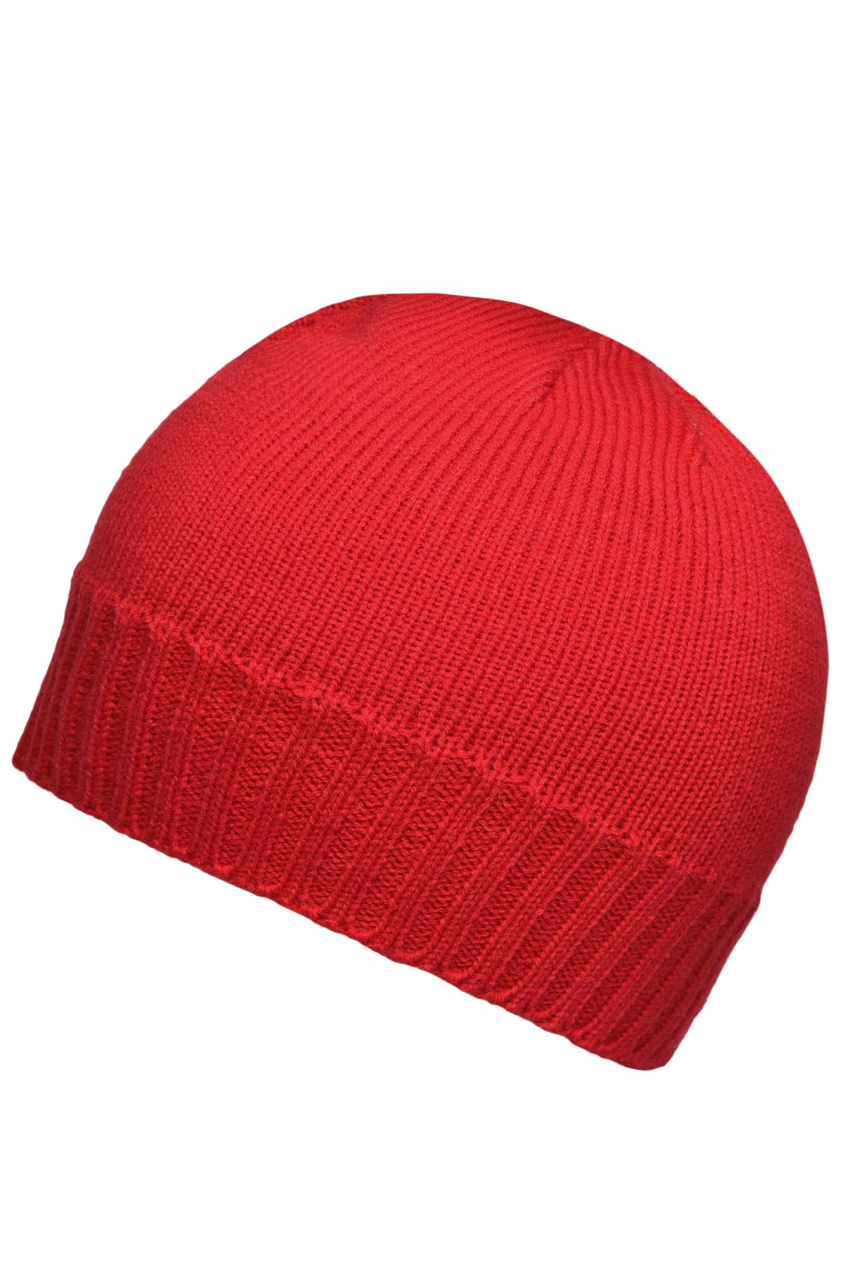 Rib-Beanie - Red