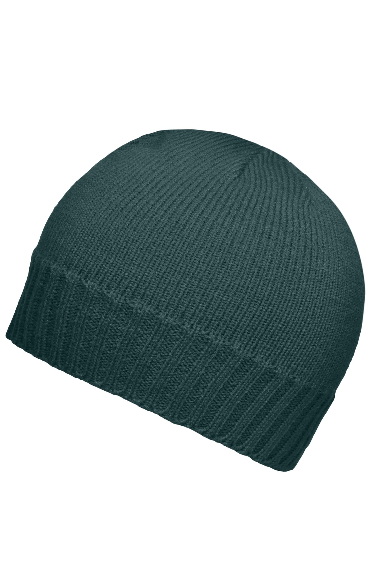 Rib-Beanie - Dark-Green