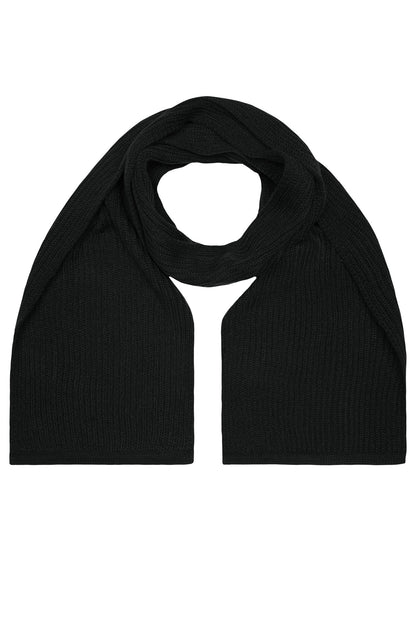 Knitted Scarf - Black