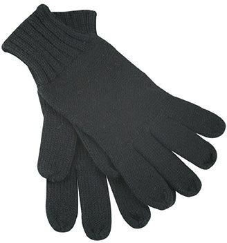 Knitted Gloves - Black