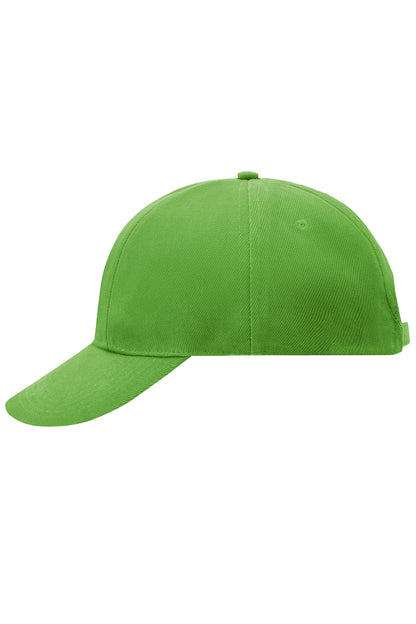 Turned 6 Panel Cap Laminated - Lime-green