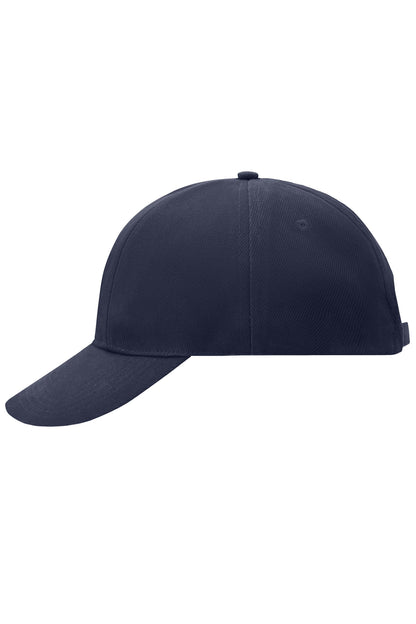 Turned 6 Panel Cap Laminated - Navy