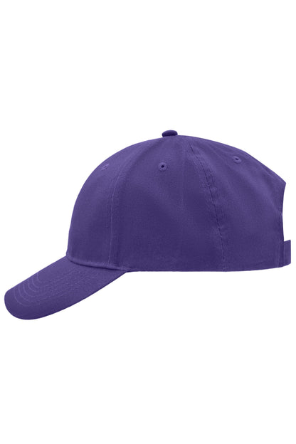 Brushed 6 Panel Cap - Mauve