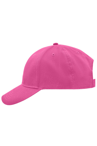 Brushed 6 Panel Cap - Pink