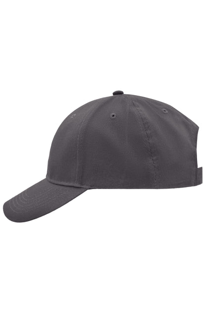 Brushed 6 Panel Cap - Carbon