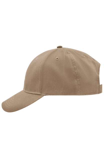Brushed 6 Panel Cap - Beige