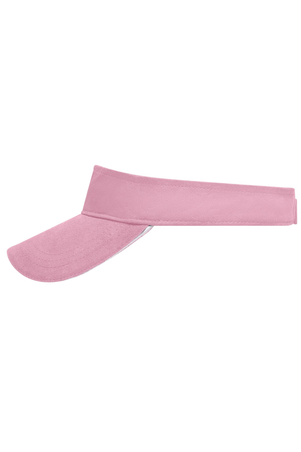 Sandwich Sunvisor - Light Pink/White