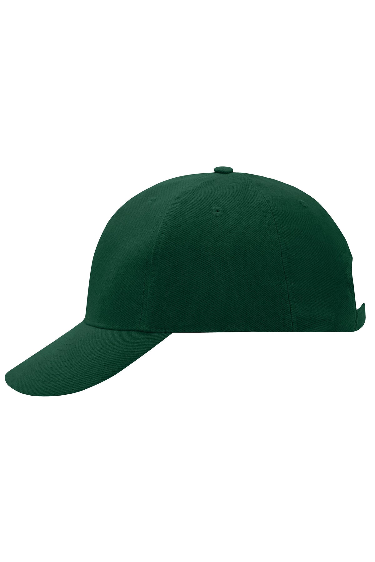 6 Panel Raver Cap laminated - Dark-Green