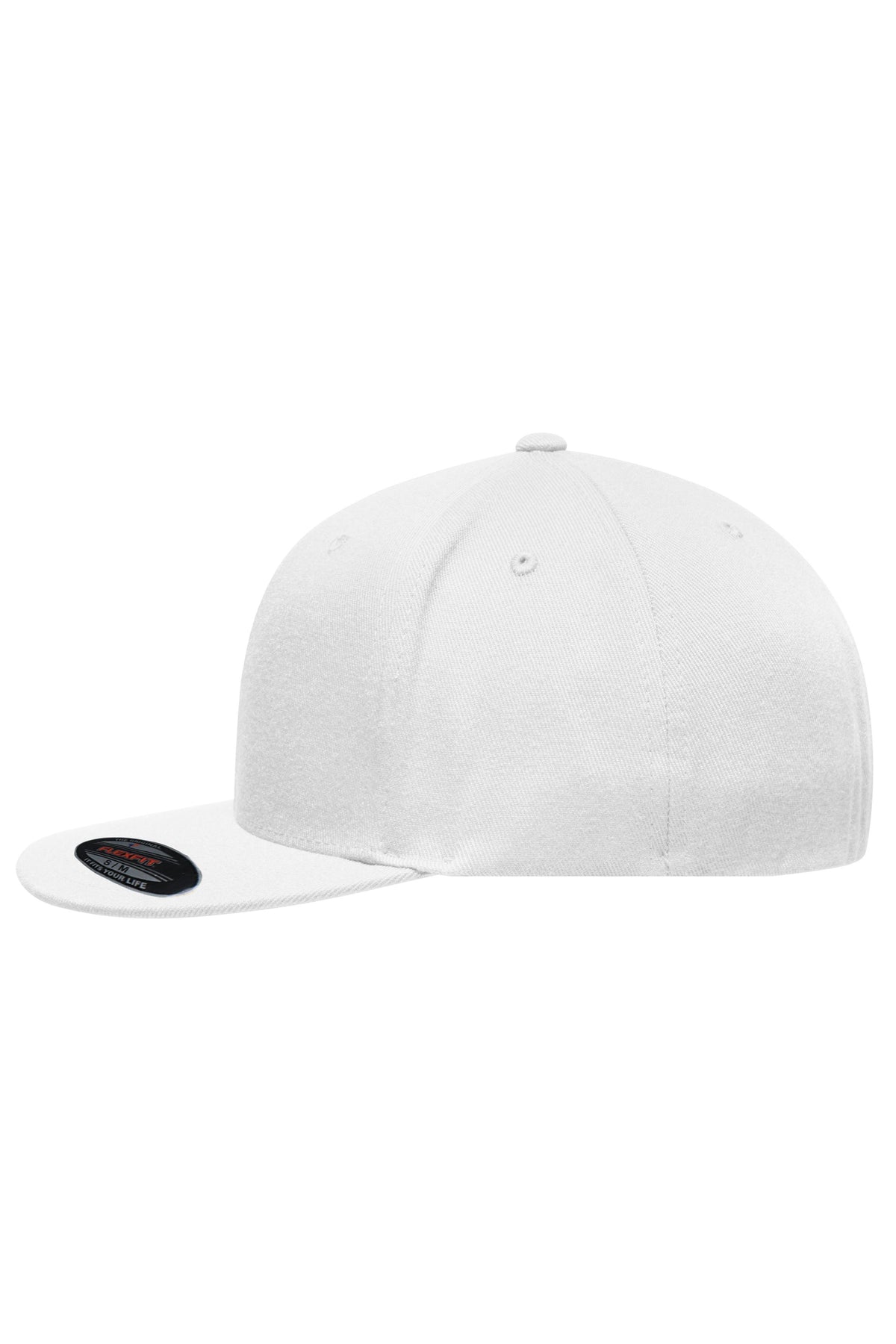 Flexfit® Flatpeak Cap - White