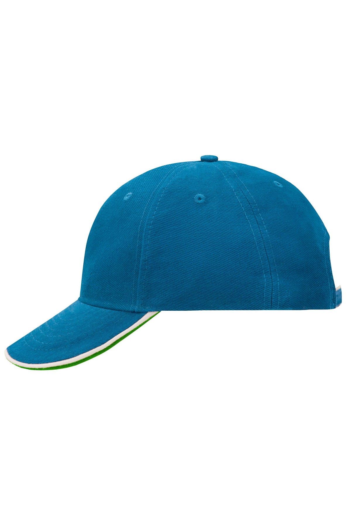 Double Sandwich Cap - Azur/White/Green