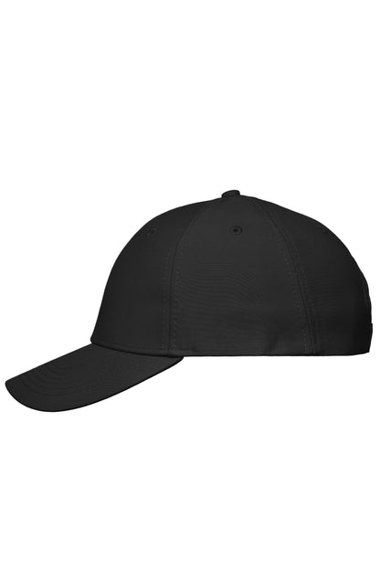 6 Panel Function Cap - Black