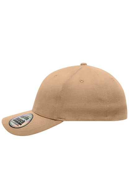 6 Panel Elastic Fit Baseball C - Beige