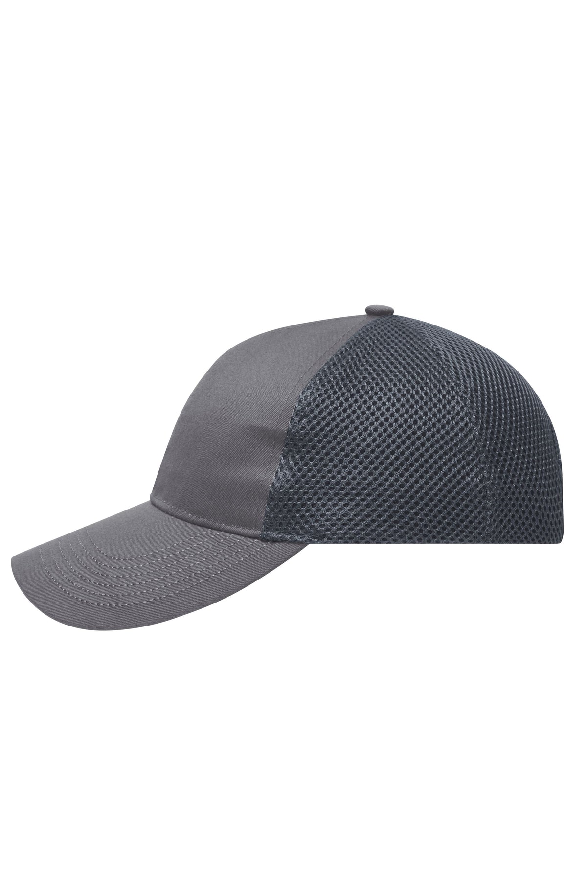 6 Panel Air Mesh Cap - Dark-Grey