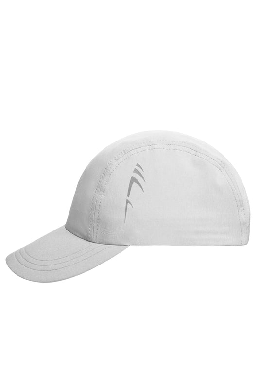 3 Panel Cap With UV-Protection - White