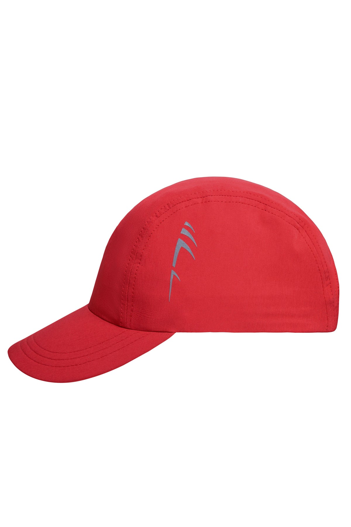3 Panel Cap With UV-Protection - Red