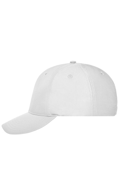 6 Panel Workwear Cap - COLOR - White