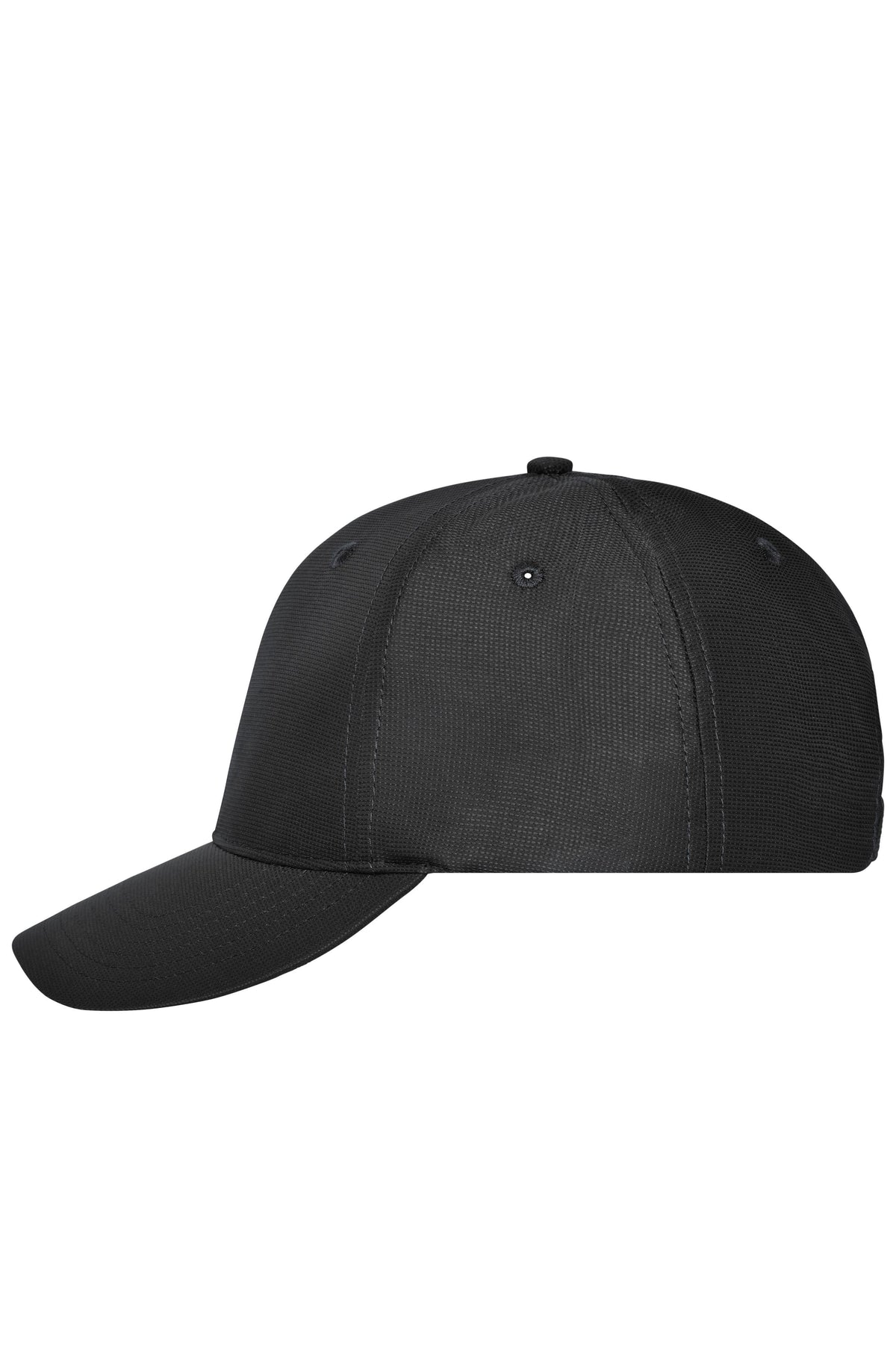 6 Panel Workwear Cap - COLOR - Black