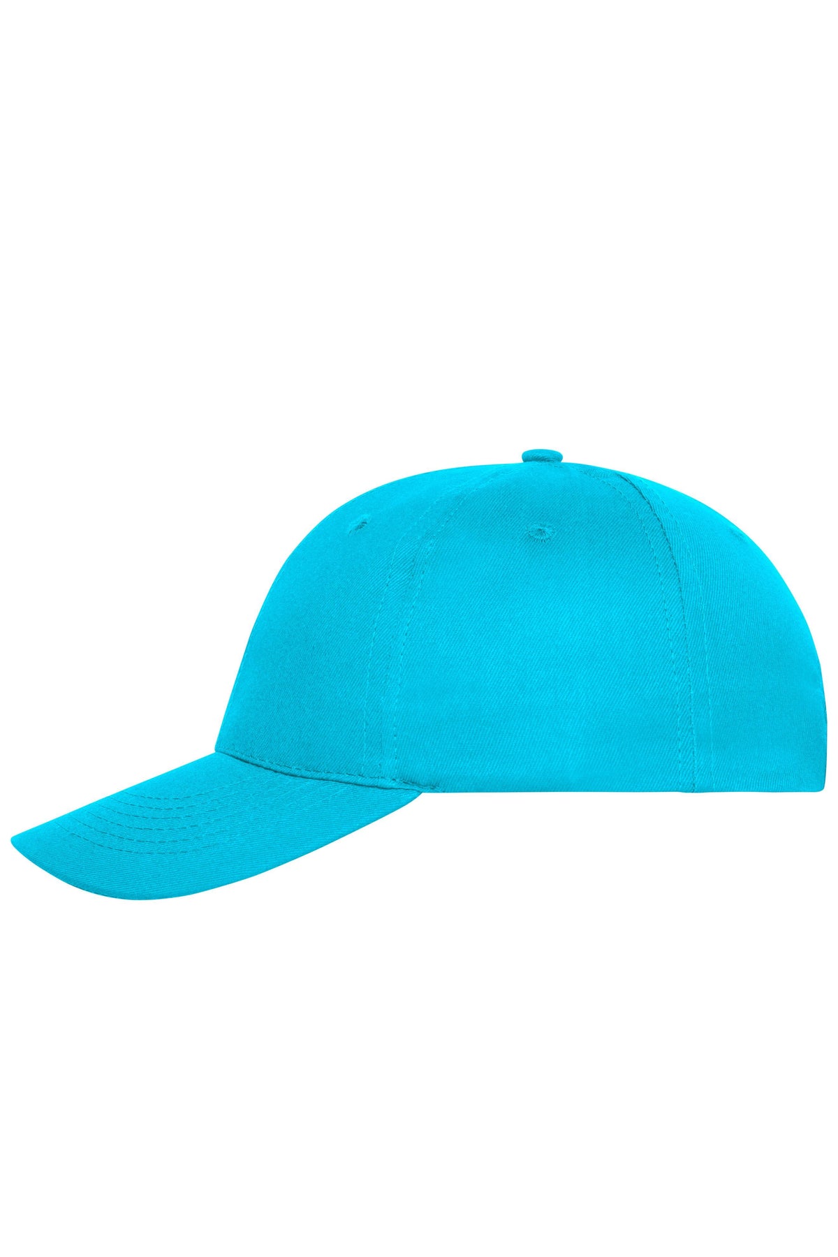 6 Panel Cap Bio Cotton - Turquoise