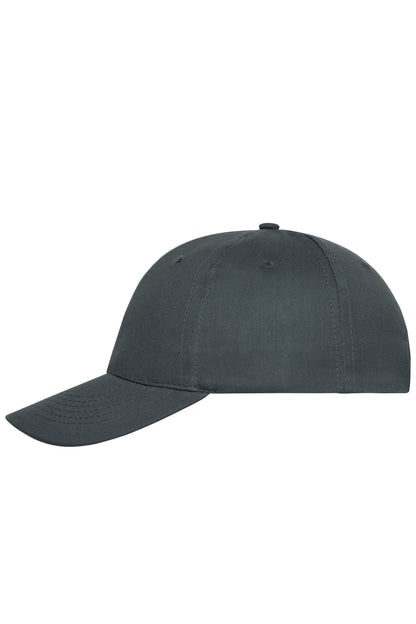 6 Panel Cap Bio Cotton - Graphite