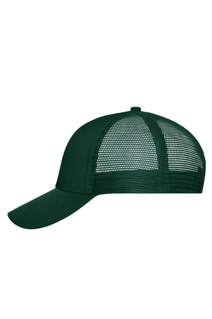 6 Panel Mesh Cap - Dark-green/dark-green