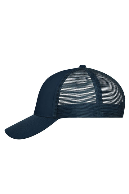 6 Panel Mesh Cap - Navy/Navy