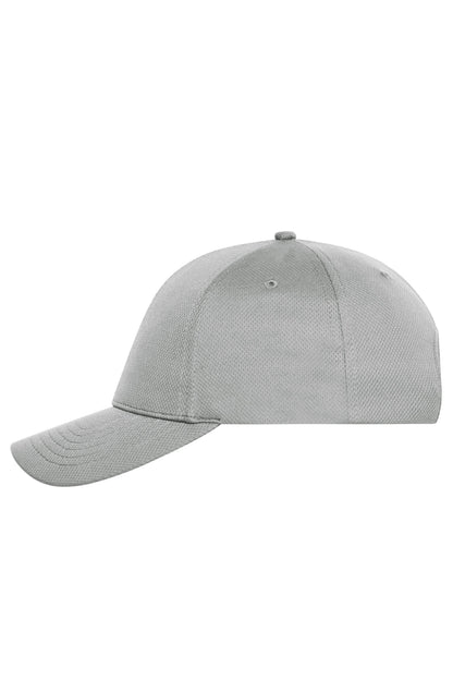 6 Panel Sports Cap - Grey