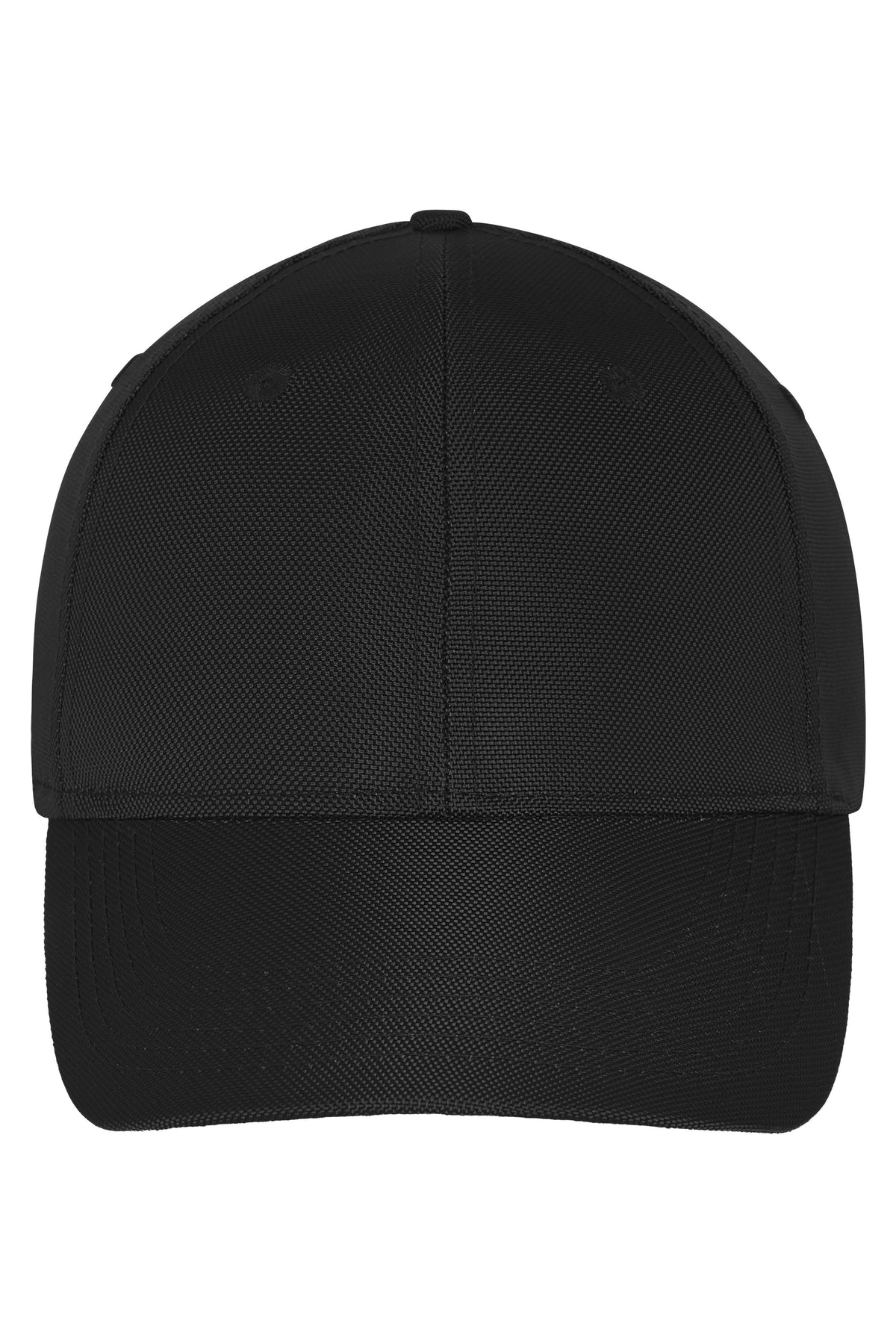 6 Panel Cap - Black