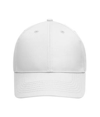 6 panel Cap Bio Cotton - White