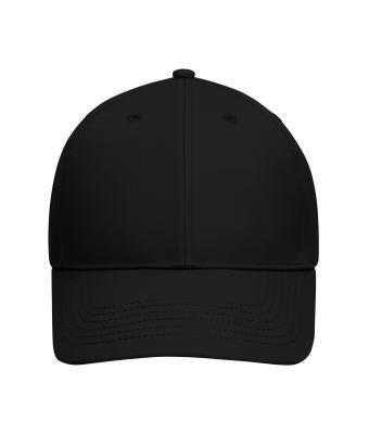 6 panel Cap Bio Cotton - Black