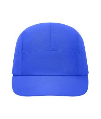 7 Panel Sports-Cap - Peacock-blue