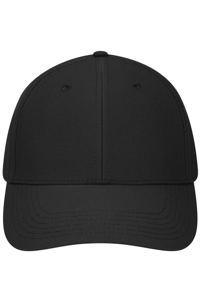 6 Panel Workwear Cap - Black