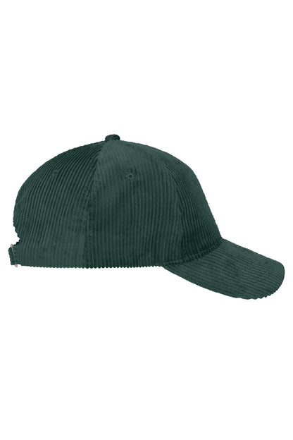 6 Panel Corduroy Cap - Smokey-Green