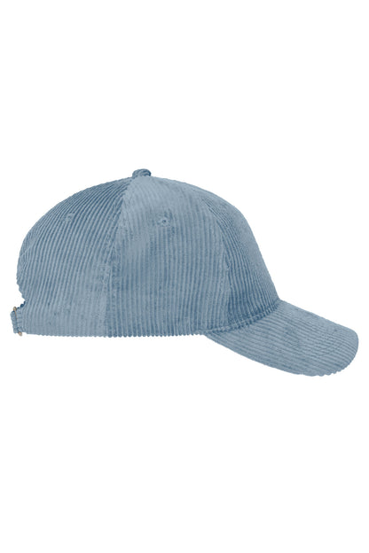 6 Panel Corduroy Cap - Milky Blue