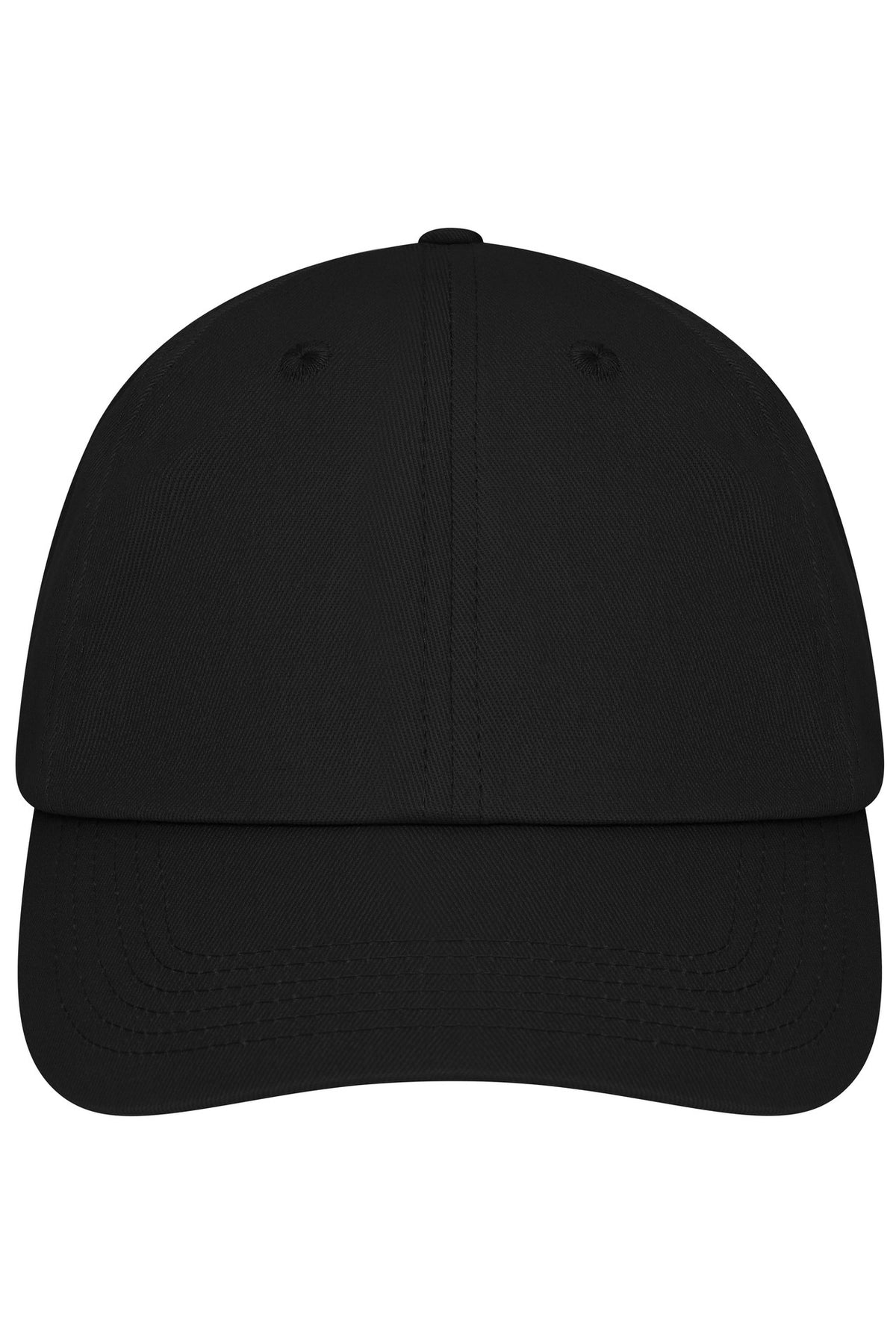 6 Panel Dad Cap - Black