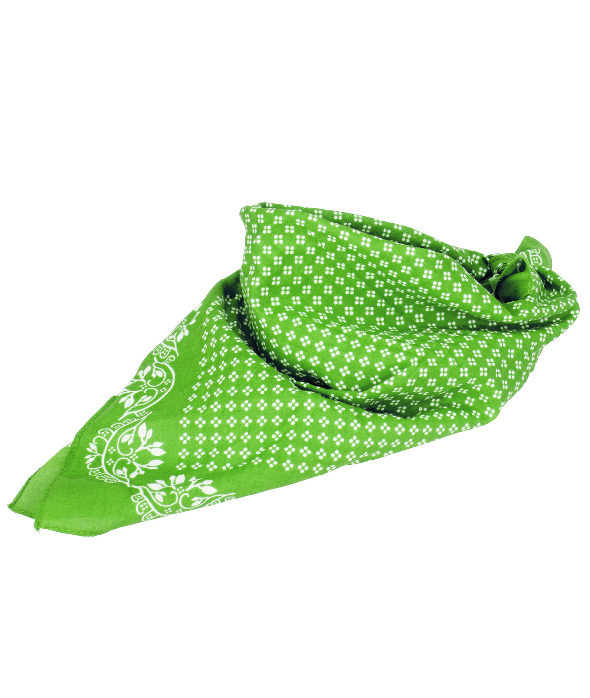 Traditional Bandana - Lime-green