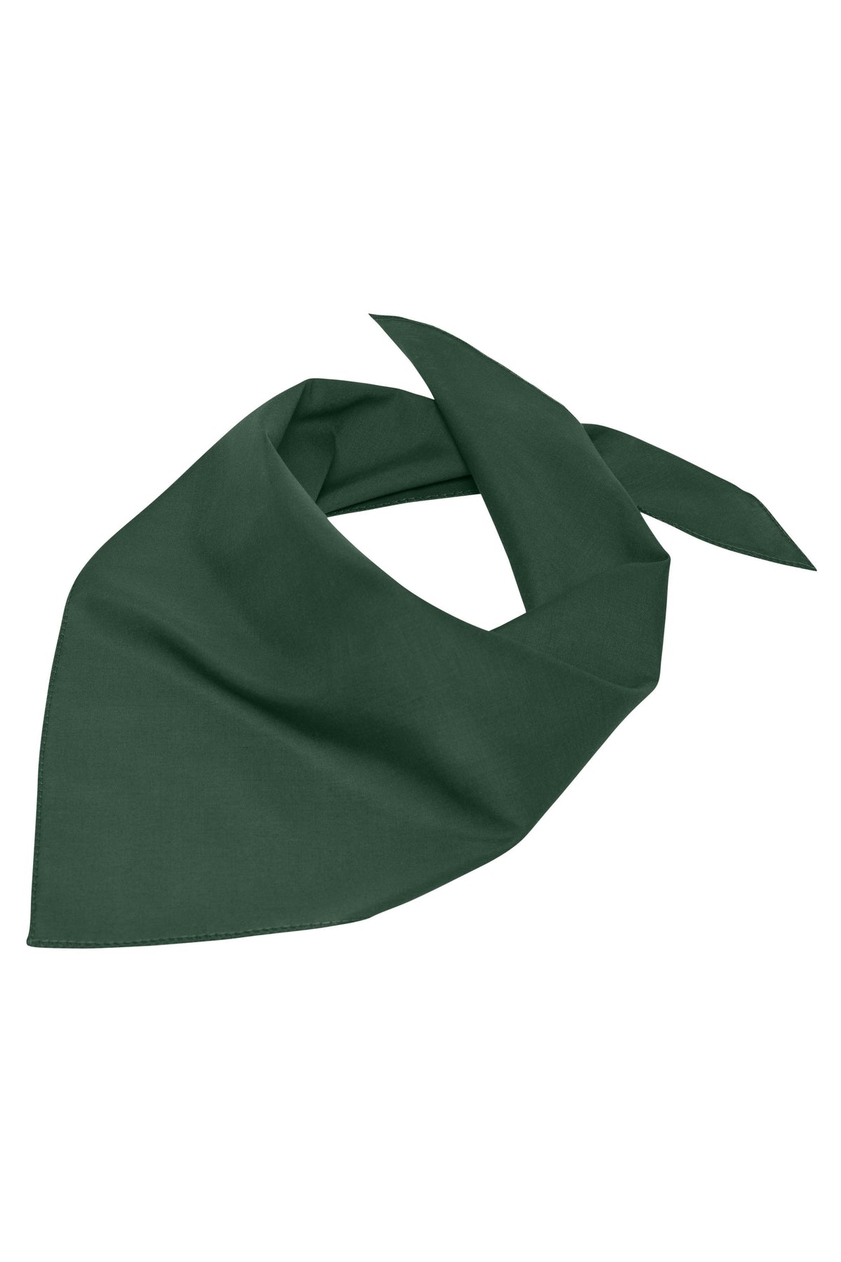 Triangular Scarf - Dark-Green