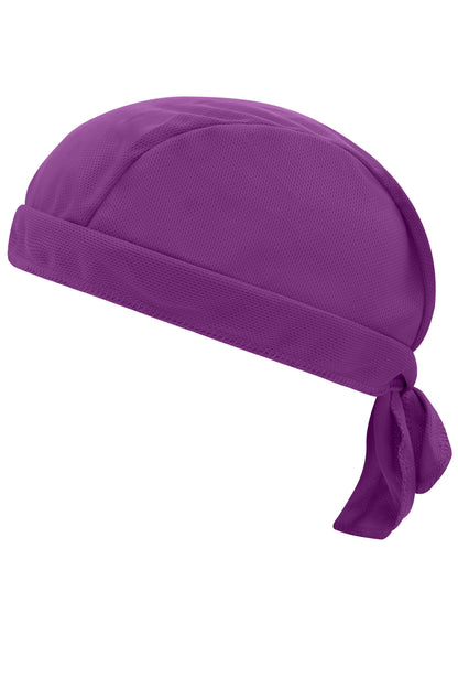 Functional Bandana Hat - Purple