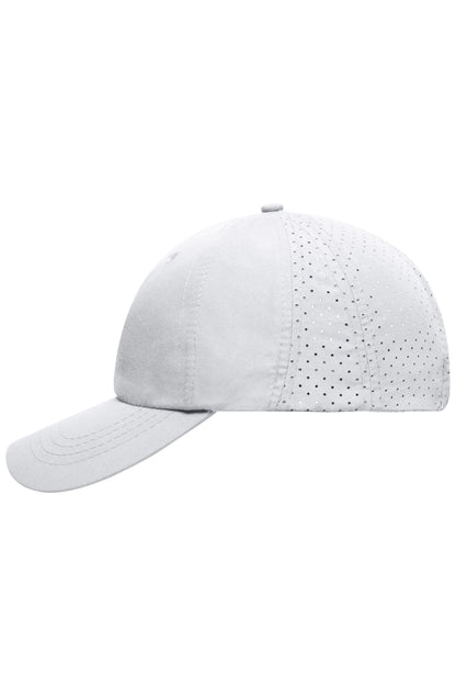 Laser Cut Cap - White