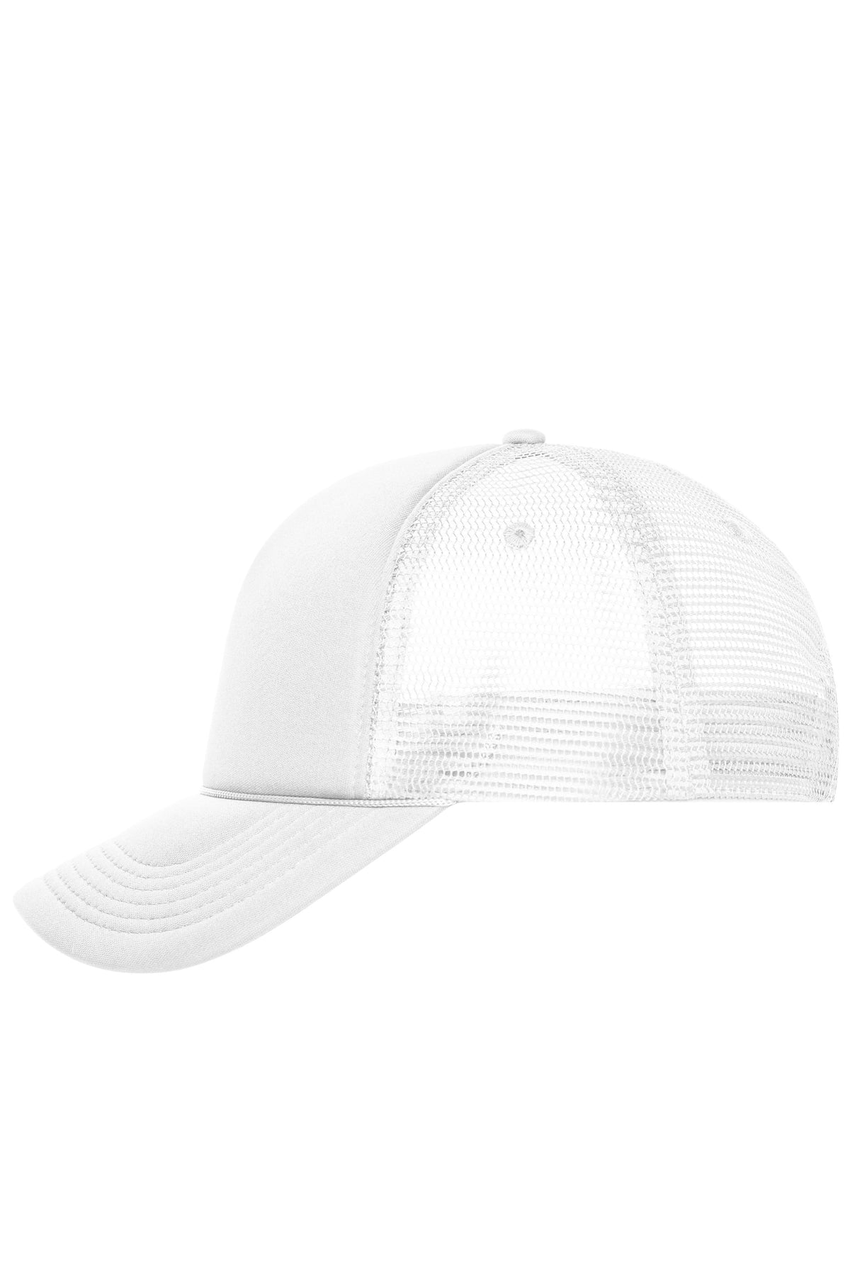 Retro Mesh Cap - White/White