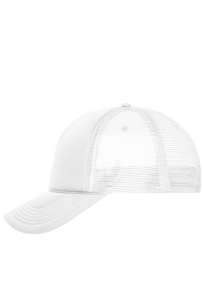 Retro Mesh Cap - White/White