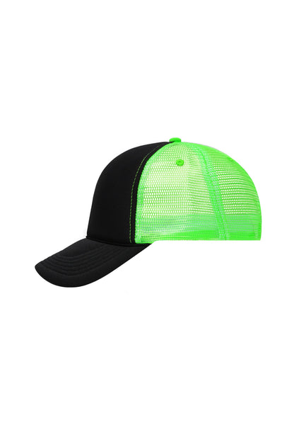 Retro Mesh Cap - Black/Neon-Green