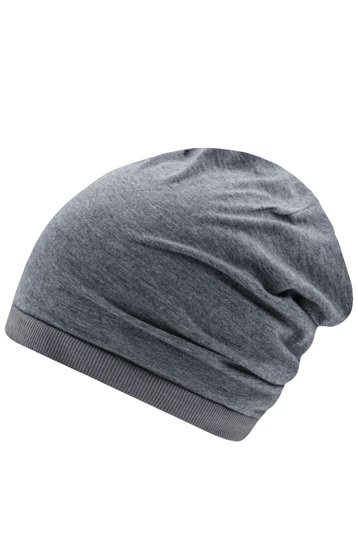 Heather Summer Beanie - Grey Heather/Dark Grey