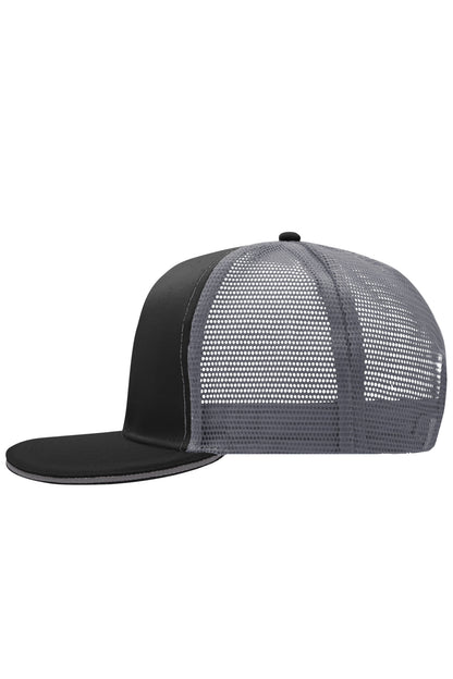 Pro Cap Mesh 6 Panel - Black/Charcoal