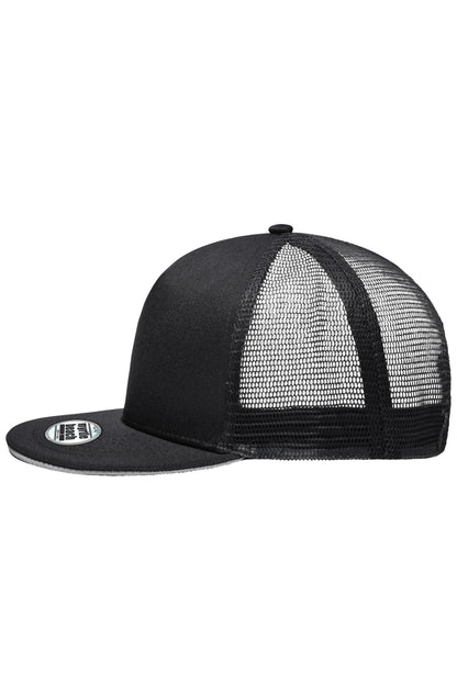 Pro Cap Mesh 5 Panel - Black/Light-Grey