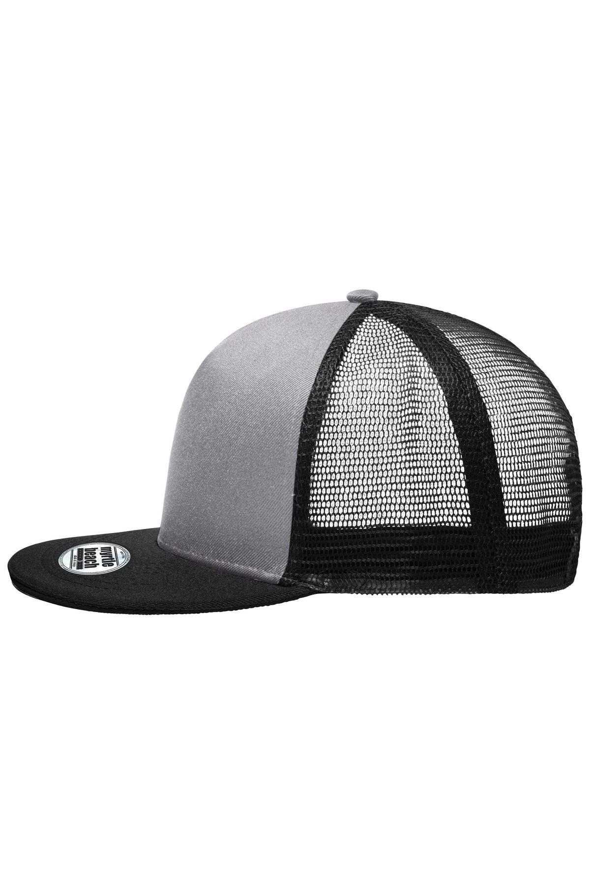 Pro Cap Mesh 5 Panel - Grey/Black