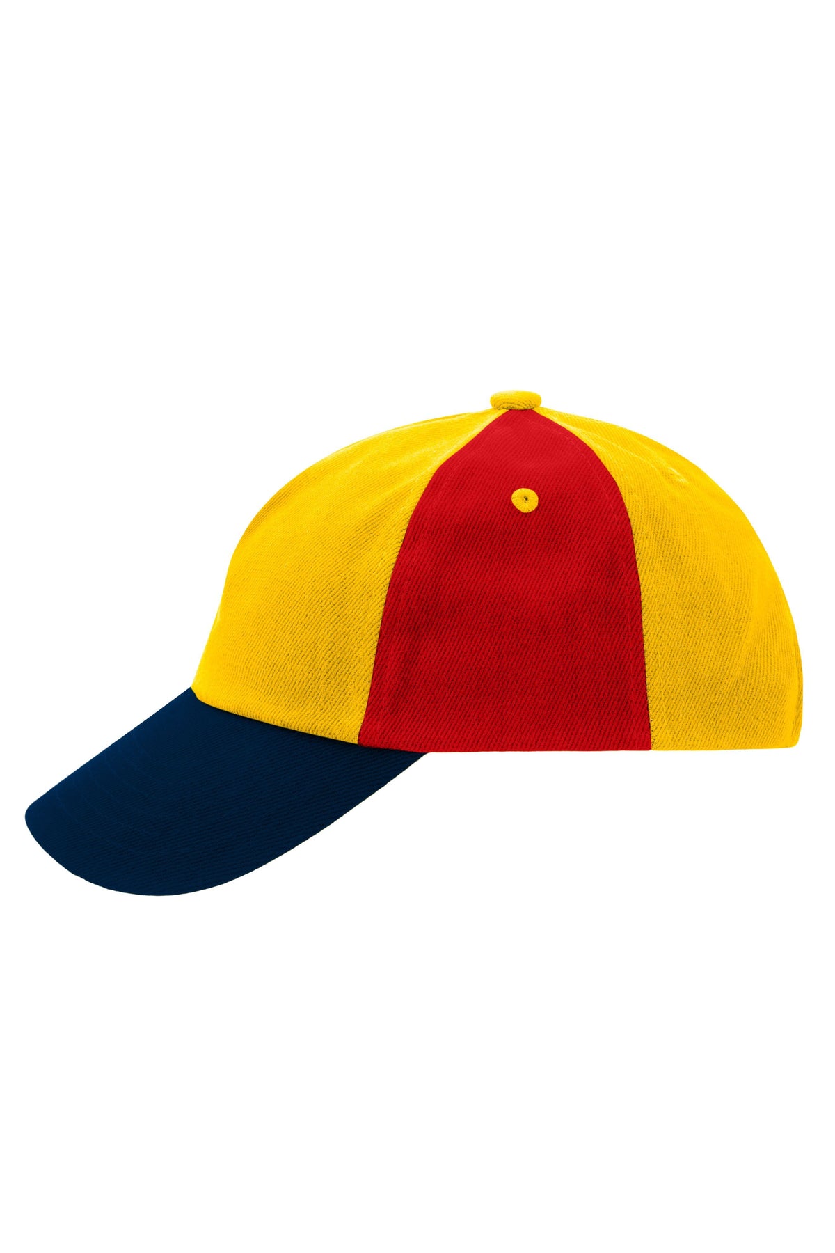 5 Panel Kid’s Cap - Gold Yellow/Royal/Red/Navy