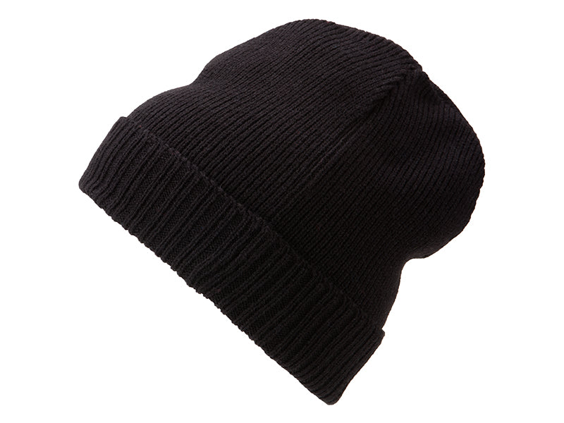 Basic Knitted Beanie - Black