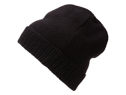 Basic Knitted Beanie - Black