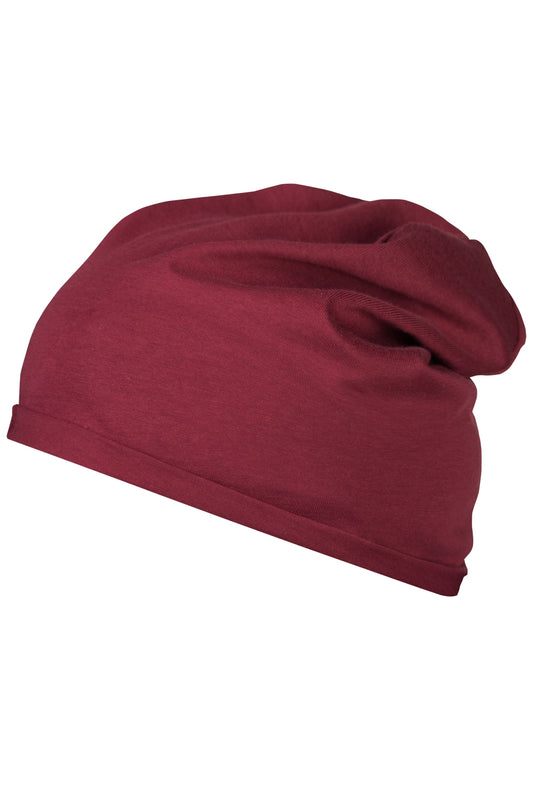 Bio Cotton Beanie - Wine